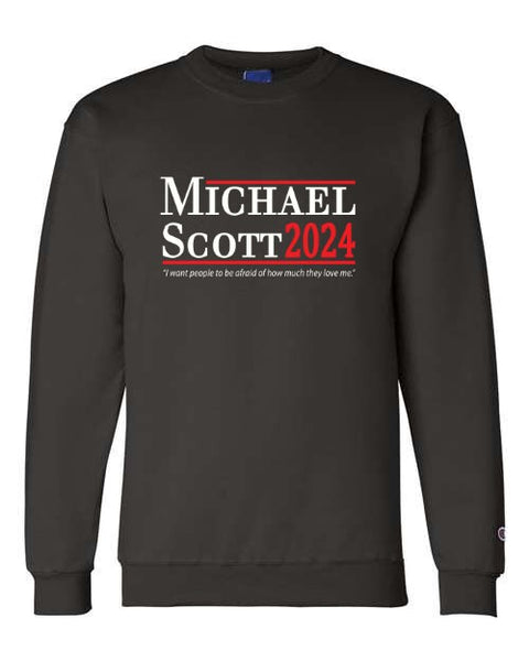 Michael Scott 2024 Crewneck Sweatshirt
