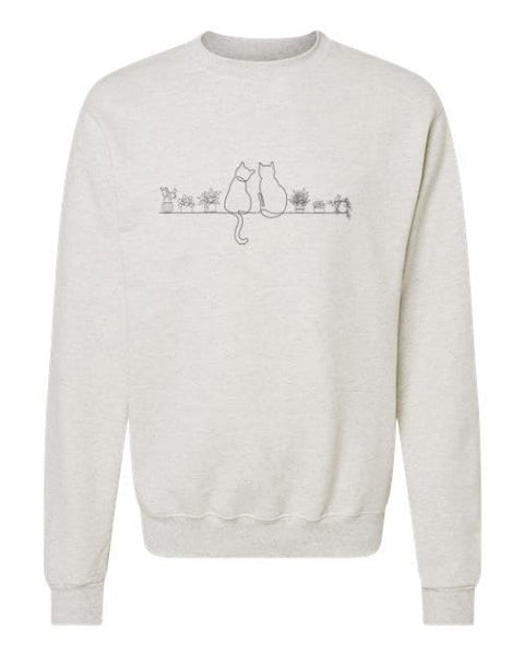 Kitty Perch Crewneck Sweatshirt