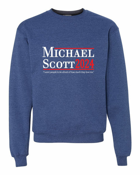 Michael Scott 2024 Crewneck Sweatshirt