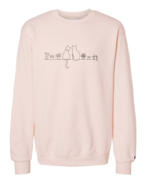 Kitty Perch Crewneck Sweatshirt